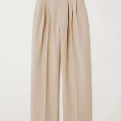 (4) Linen Pants - Soft Brown